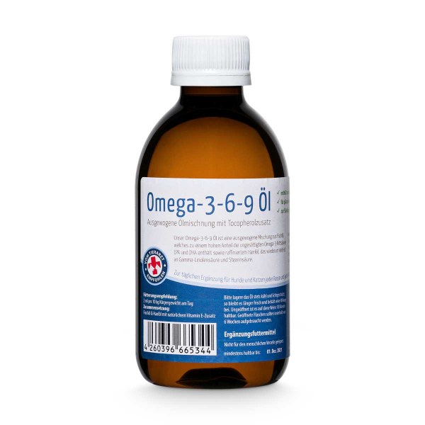 Omega-3-6-9-olie honden en katten | Vriesvoer