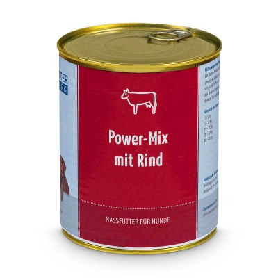 Aliments humides Power-Mix à base de viande de bœuf