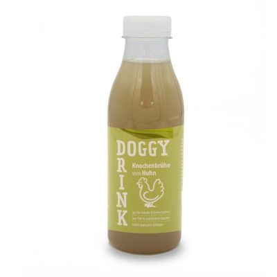 Doggy Drink Bouillon d'os de poulet