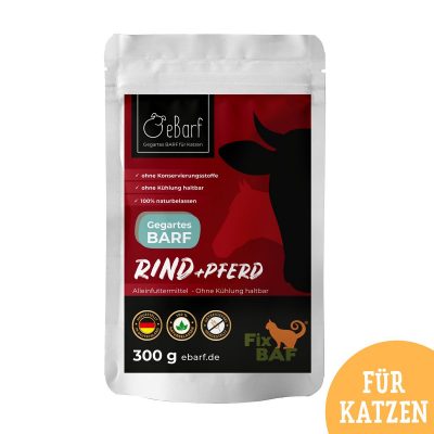 Natvoer kant-en-klaar KVV menu rund & paard - Fix-BAF® (zakje)